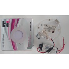 Goldx DS-185 ZE568 4,5W Yuvarlak Sıva Altı LED Spot