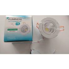 Fluminens 5W Cob LED 6500K Beyaz Kasa LED Spot