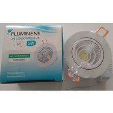 Fluminens 5W Cob LED 6500K Beyaz Kasa LED Spot