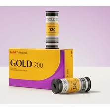 Kodak Gold 120 mm Film 200 Asa 5'li   S.k.t  01/25