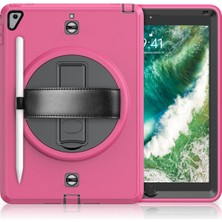 Newface Ipad 5 Air 9.7 Kılıf Strap-C Otterbox Tablet Kapak - Pembe 13