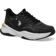 U.S. Polo Assn. U.S Polo Solıdar Siyah Erkek Spor Ayakkabı