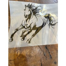 Gönülden Tasarım Ütü Ile Yapışan At Tişört Transfer Baskı Arma 24X20 cm