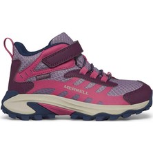 Merrell Moab Speed 2 Mid A/c Wtrpf Unisex Çocuk Bot