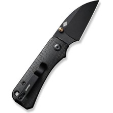 Civivi Baby Banter Wharncliffe Micarta All Black Çakı