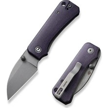 Civivi Baby Banter Wharncliffe Micarta Purple Çakı