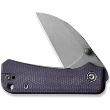 Civivi Baby Banter Wharncliffe Micarta Purple Çakı