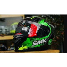 Smk Typhoon Reptile Kapalı Kask (ECE22.06) - (Dar Kalıp)