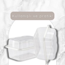 İfa Ambalaj Plastik Peynir Kabı Sızdırmaz 500 gr cc  Kullan At Tek Kullanımlık 100 Adet