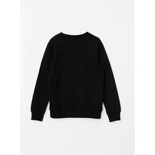 Luggi Baby Bisiklet Yaka Basic Uzun Kollu Erkek Çocuk Sweatshirt