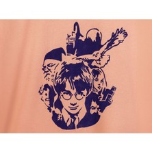 Ormanın Kızı Silvia Harry Potter Handprinted Bisiklet Yaka %100 Pamuklu Unisex T-Shirt