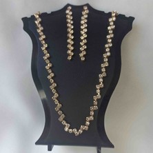 Humer Accessories Zirkon Zarif Mücevher Seti