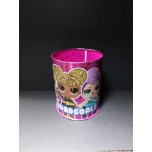 Mediterian Metal masaüstü kalemlik, düzenli ve şık ofis aksesuarı