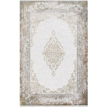 Artemis Halı Dream 09707c Gri Gold Klasik Bambu Halı