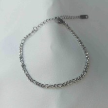 Humer Accessories Aralıklı Geo/s Ince Çelik Erkek Bileklik