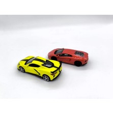 Bburago 1:43 Street Fire 2'li Set Lamborghını Aventador Lp 700 - 2020 Chevrolet Corvette Stıngray