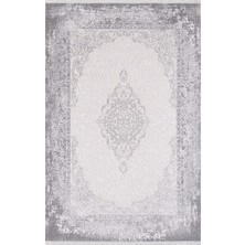 Artemis Halı Dream 09707e Gri Antrasit Klasik Bambu Halı