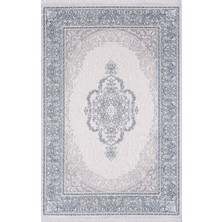 Artemis Halı Dream 09706a Gri Mavi Klasik Bambu Halı