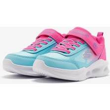 Skechers Skechers Sola Glow - Ombre Deluxe Büyük Kız Çocuk Pembe Işıklı Spor Ayakkabı 303714L Pktq