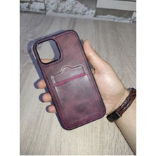 Adom Case Iphone 15 Pro Max - Kişiye Isme Özel Kartvizitli Deri Telefon Kılıfı