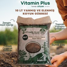 Vitamin Plus Koyun Gübresi 10 Lt Organik Yanmış ve Elenmiş