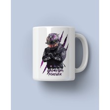 FNBX Wakanda Forever Baskılı Beyaz Kupa Bardak