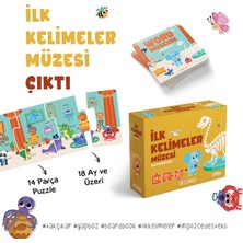 İlk Kelimeler Müzesi - Hayvanlar (İngilizce Destekli Kitap ve Yapboz Seti)