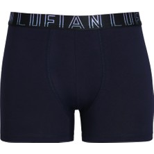 Lufian Zeg Erkek Pamuklu Boxer Lacivert