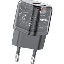 Pell PL-E11 Hızlı Şarj Başlığı USB ve Type-C Girişli