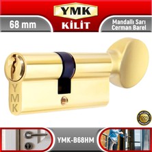 YMK Mandallı Sarı Cerman Barel | 68 mm | YMK-B68HM