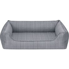 Pet Comfort Delta Varius Mavi Kareli Köpek Yatağı M 70X90CM 13