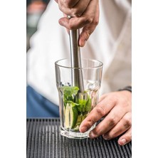 Çelik Çelik Mojito Tokmağı Kokteyl Hazırlama Ezici Tokmak 17CM RA001