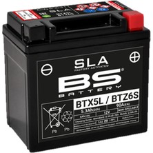 BS Battery Bs Akü SLA (Kuru) BTX5L/BTZ6S Honda Dio 110 Crf 250X KTM Exc250 