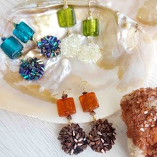 By Song Jewelry Tasarım Hint Boncuğu Küpe