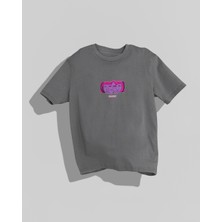 Prısoner Sırt Baskılı Yüksek Kalite Kompakt Unisex Oversize T-Shirt