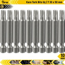 Gfb Kare Tork Bits Uç T 30 x 50 mm 10 Adet