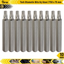 Gfb Tork Otomotiv Bits Uç Kısa T 50 x 75 mm 10 Adet