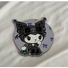Syn İletişim Sanrio Kawaii Hello Kitty Kuromi My Melodi Melody Teddy Bear Cherry Bardak Altlığı Mutfak Dekor