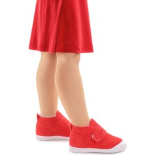 Kiko Kids Winnie İlk Adım Cırtlı Kız Bebek Günlük Bot Ayakkabı