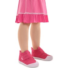 Kiko Kids Winnie İlk Adım Cırtlı Kız Bebek Günlük Bot Ayakkabı