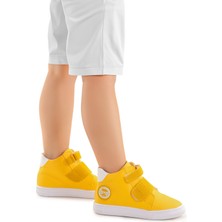 Kiko Kids Coyote Cırtlı Erkek Bebek Günlük Bot Ayakkabı Sarı