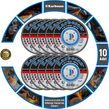 Karbosan Metal Kesme Diski | 230 x 3.0 x 22.23 mm | 10 Adet