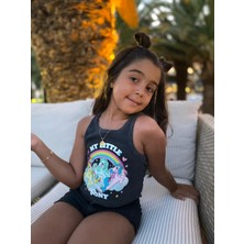 DG Fashion My Little Pony Crop Kız Çoçuk