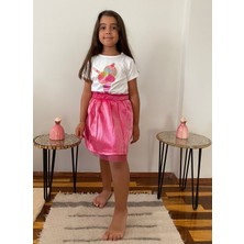 DG Fashion Pembe Dondurmalı Ikili Takım