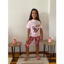 DG Fashion Paw Patrol 2 Li Takım T-Shirt Tayt