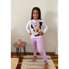 DG Fashion Minnie Mouse Uzun Kollu Pantalon 2 Li Takım