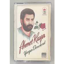 Taç Müzik Ahmet Kaya Yorgun Demokrat Kaset (Orjnal Dönem Kağıt Baskı Kaset)