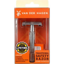 Van Der Hagen Krom Taraksız Jiletli Tıraş Makinesi + 5 Adet Tıraş Bıçağı