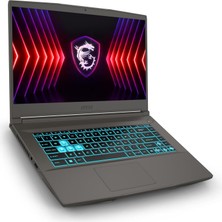 Msi Thin A15 12.nesil Core I7 12650H 32GB 512GB SSD 6GB/RTX4050 Freedos 15.6" 144 Hz Fhd IPS Taşınabilir Bilgisayar B12VE-1891XTRW05+WEBLEGELSINÇANTA