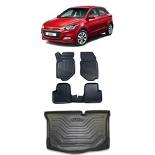 Sare Tuning Hyundai I20 2014-2020 Araca Özel 4d Havuzlu Paspas ve Bagaj Seti